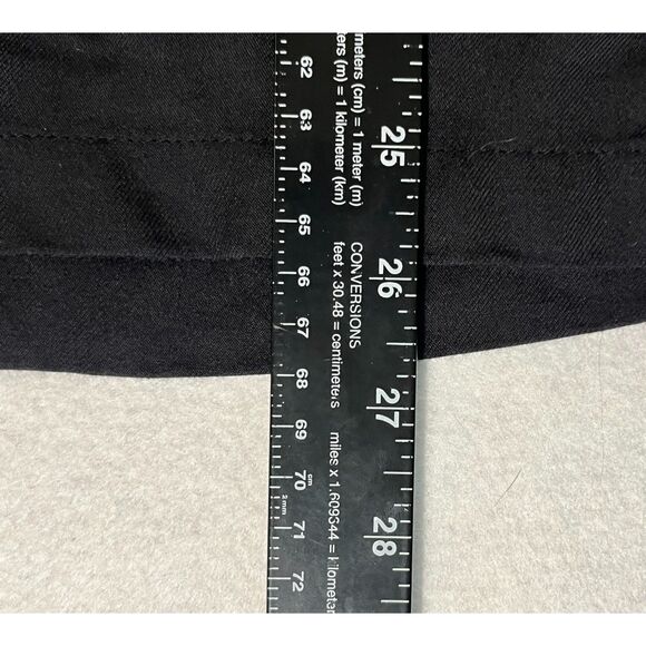 LOVE TREE SzS Lightweight Utility Jacket Snap Button Drawstring Cinch Waist Blk - Picture 8 of 8